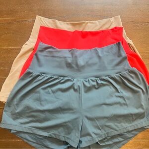 Halara high waisted yoga shorts medium lot